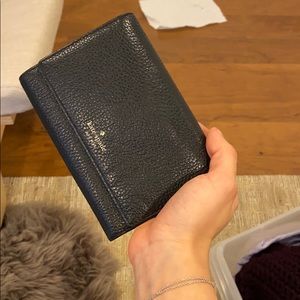 EUC Kate Spade Black Leather Wallet